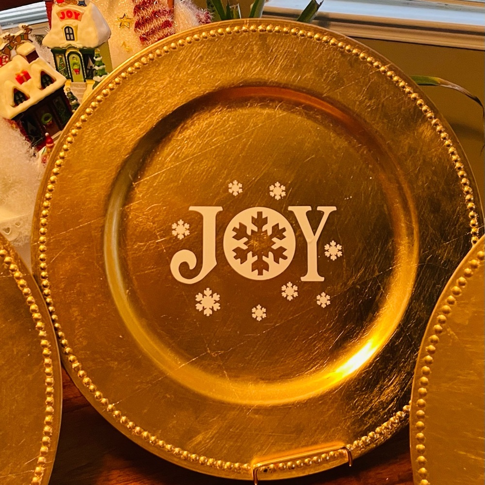 Charger Decor with plate holder